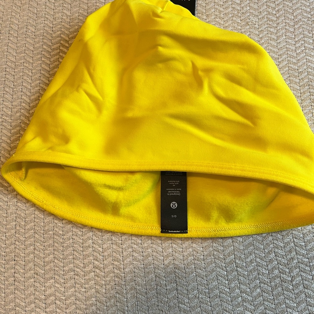 Lululemon Bright Yellow Beanie